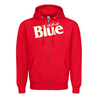 Red labatt blue beer Zipper Hoodie - ArtMosaic