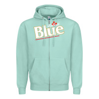 Seafoam labatt blue beer Zipper Hoodie - ArtMosaic