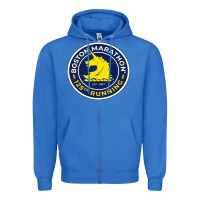 True Royal boston marathon Zipper Hoodie - ArtMosaic