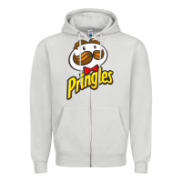 Dove Grey pringles snack for all Zipper Hoodie - ArtMosaic