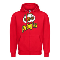 Red pringles snack for all Zipper Hoodie - ArtMosaic