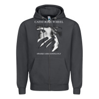 Smoke Catherine wheel, Catherine wheel art, Catherine wheel vintage, Catheri Zipper Hoodie - ArtMosaic