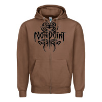 Chestnut Nonpoint, Nonpoint Art, Nonpoint Vintage, Nonpoint Trend, Zipper Hoodie - ArtMosaic