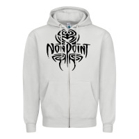 Dove Grey Nonpoint, Nonpoint Art, Nonpoint Vintage, Nonpoint Trend, Zipper Hoodie - ArtMosaic