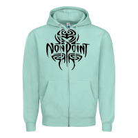 Seafoam Nonpoint, Nonpoint Art, Nonpoint Vintage, Nonpoint Trend, Zipper Hoodie - ArtMosaic