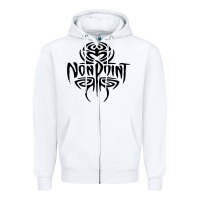 White Nonpoint, Nonpoint Art, Nonpoint Vintage, Nonpoint Trend, Zipper Hoodie - ArtMosaic