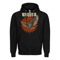Black Kylesa Zipper Hoodie - ArtMosaic