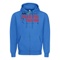 True Royal PHILADELPHIA MARATHON Zipper Hoodie - ArtMosaic