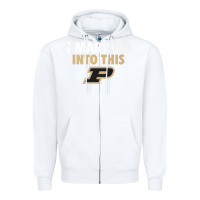 White Purdue Boilermakers Married Into This - Apparel Zipper Hoodie - ArtMosaic