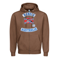 Chestnut rebel MC supporter Zipper Hoodie - ArtMosaic
