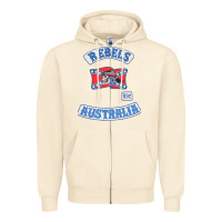 Sandshell rebel MC supporter Zipper Hoodie - ArtMosaic