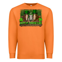 Carrot happy st. patrick's day horses with leprechaun hat and bandana Premium Sweatshirt - RanaPortraitStore
