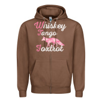 Chestnut whiskey tango foxtrot military womens fun wtf quote t shirt Zipper Hoodie - ArtMosaic