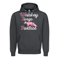 Smoke whiskey tango foxtrot military womens fun wtf quote t shirt Zipper Hoodie - ArtMosaic
