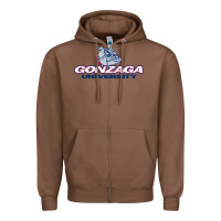 Chestnut the gonzaga bulldogs Zipper Hoodie - ArtMosaic