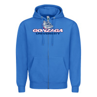 True Royal the gonzaga bulldogs Zipper Hoodie - ArtMosaic