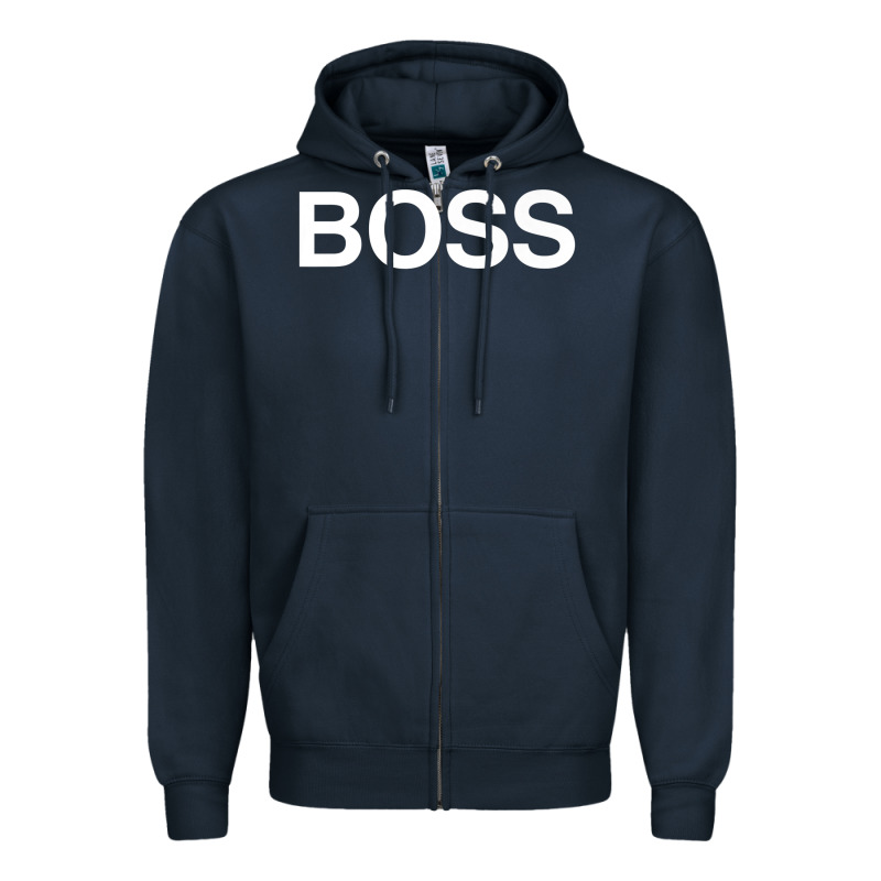 Boss Premium Zipper Hoodie by ArtMosaic | Teevron