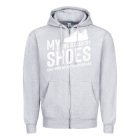 Heather Grey cross country running   xc run runner pullover hoodie Zipper Hoodie - ArtMosaic