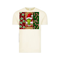 Vintage Arctic green christmas gnome Vintage Tee - FaDigitalArtStudio