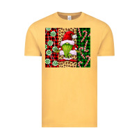 Green Christmas Gnome Vintage Tee | Teevron