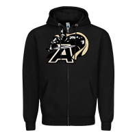 Black army black knights Zipper Hoodie - ArtMosaic