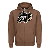 Chestnut army black knights Zipper Hoodie - ArtMosaic