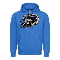True Royal army black knights Zipper Hoodie - ArtMosaic