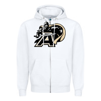 White army black knights Zipper Hoodie - ArtMosaic