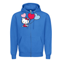 True Royal kitty Zipper Hoodie - ArtMosaic
