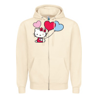 Sandshell kitty Zipper Hoodie - ArtMosaic