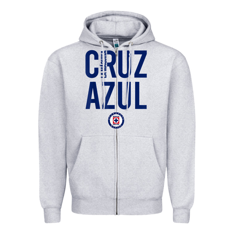 Deportivo Cruz Azul T Shirt Zipper Hoodie by ArtMosaic | Teevron