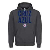Smoke deportivo cruz azul t shirt Zipper Hoodie - ArtMosaic