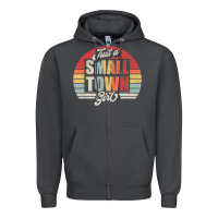 Smoke Limited Edition Retro Vintage Just A Small Town Girl Zipper Hoodie - ArtMosaic