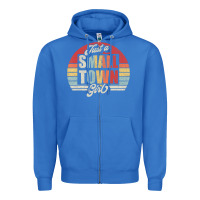 True Royal Limited Edition Retro Vintage Just A Small Town Girl Zipper Hoodie - ArtMosaic