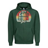 Sports Green Limited Edition Retro Vintage Just A Small Town Girl Zipper Hoodie - ArtMosaic