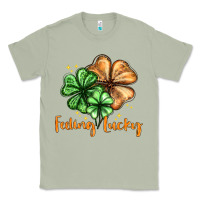 Matcha Feeling lucky with clover Classic Tee - HowdyJamesFarm