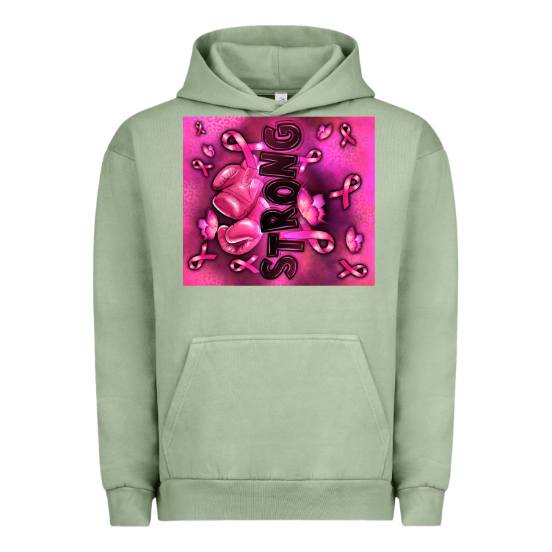 Strong Breast Cancer Urban Hoodie by RanaPortraitStore | Teevron
