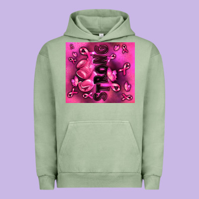 Strong Breast Cancer Urban Hoodie Designed By Ranaportraitstore