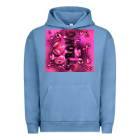 Pigment Pebble Blue strong breast cancer Urban Hoodie - RanaPortraitStore