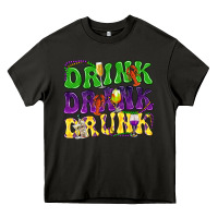 Asphalt Drink drank drunk Mardi Gras Heavy Core Tee - HowdyJamesFarm