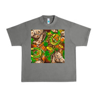 Tornado St. Patrick's Day Horse With Horseshoes Seamless Urban Heavy Tee - FaDigitalArtStudio