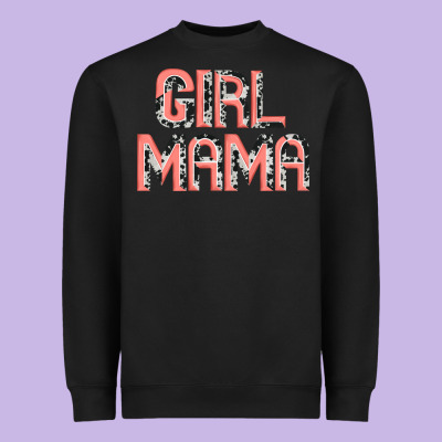 Girl Mama Heavyweight Sweatshirt Designed By Jahusdesignshop