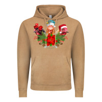 Vintage Camel Chickens Christmas Vintage Hoodie - CowhideDigitalArt