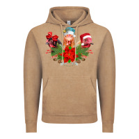 Vintage Coffee Chickens Christmas Vintage Hoodie - CowhideDigitalArt