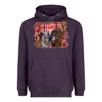 Plum valentine heifers Heavyweight Hoodie - RanaPortraitStore