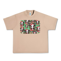 Burro baby cow floral aztec background Urban Heavy Tee - Jasminsmagicworld