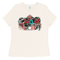 Mom Cow Mother's Day Ladies Tee | Teevron