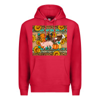 Cardinal Fall Coop Animals Premium Hoodie - Artiststas