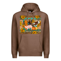 Chestnut Fall Coop Animals Premium Hoodie - Artiststas