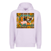 Lilac Fall Coop Animals Premium Hoodie - Artiststas
